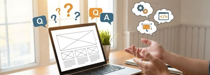 ホームページ作成に関するよくある質問