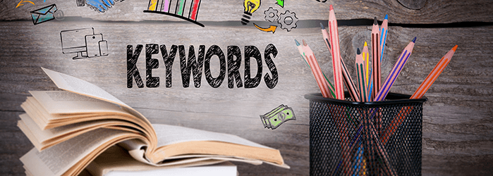キーワードの設定の仕方