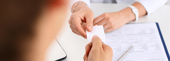 名刺で集客する