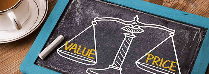 価格設定が甘い