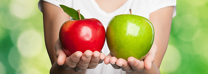 お客さまはライバルと見比べている