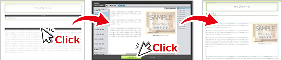 選んで配置するだけのレイアウト機能
