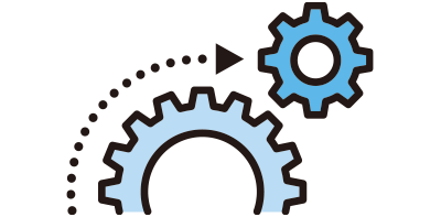 面倒な「設定」不要