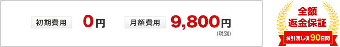 全額返金保証