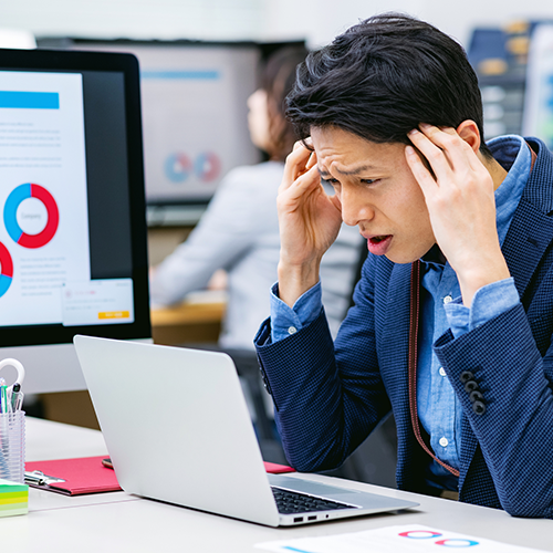 注意点２：「バックアップ機能がなく、データ消失が怖い」という声